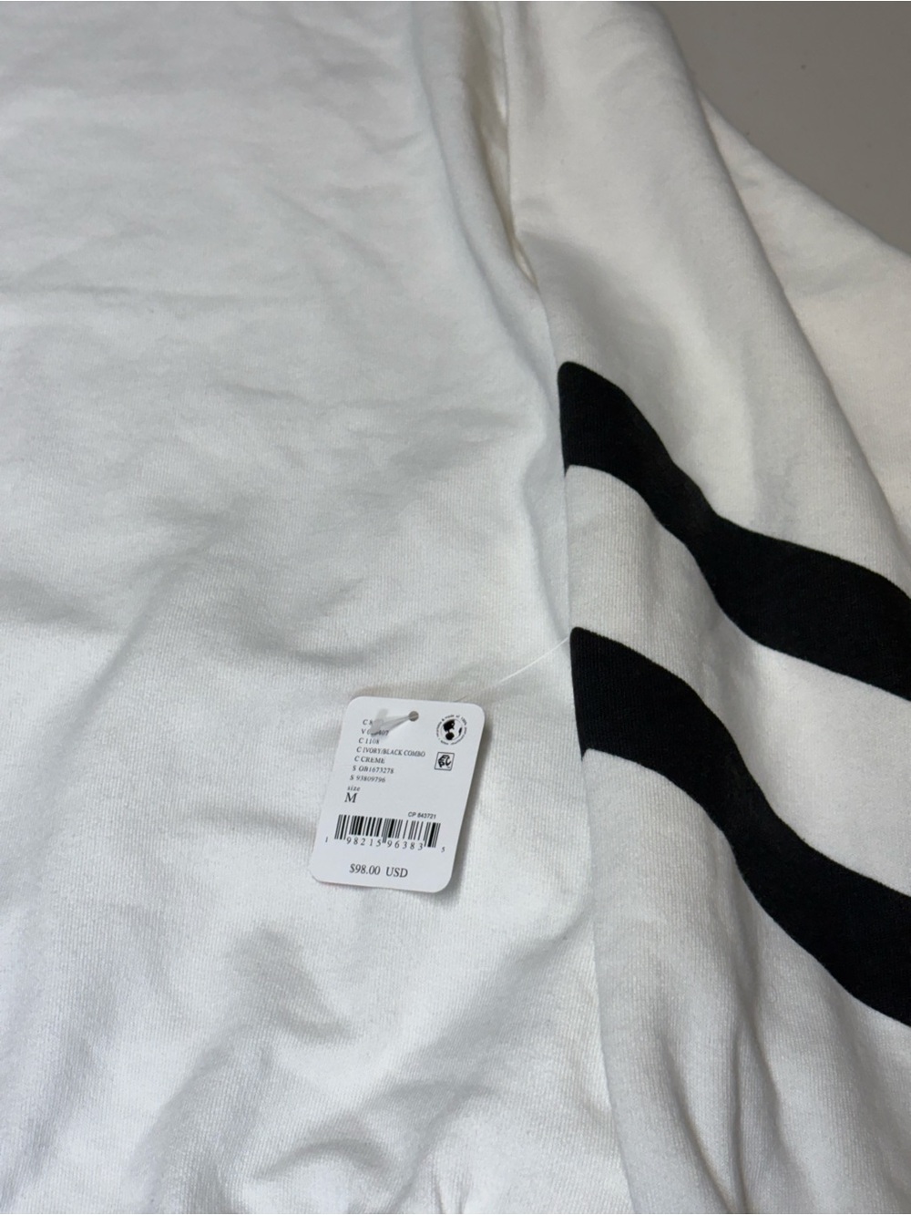 FP Movement All Star Logo Pullover— White Medium NWT - Picture 7 of 7